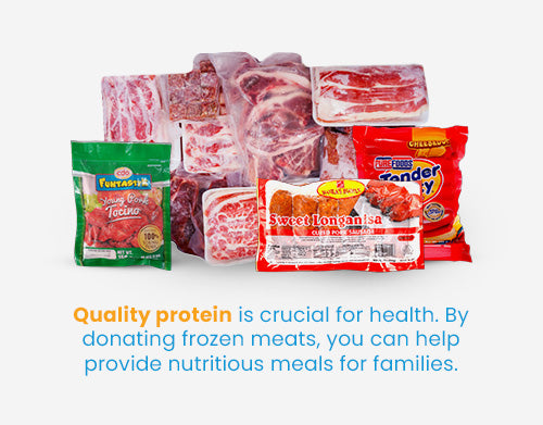 Frozen Goods  like Pork, Chicken and Frozen Processed Meat  Good for Four Family for a month