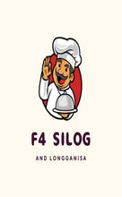 Load image into Gallery viewer, F4 SILOG AND LONGGANISA
